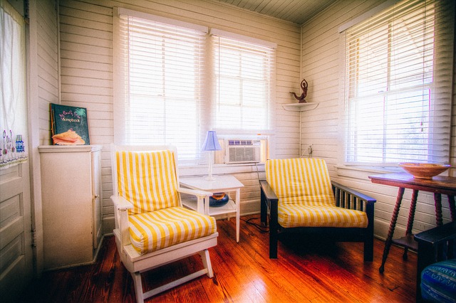 Interior of Beach Cottage Living Room